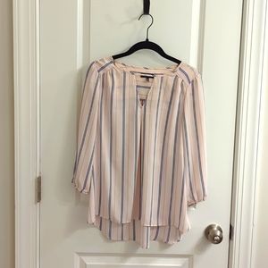 Kari Blue XS Pink Blouse